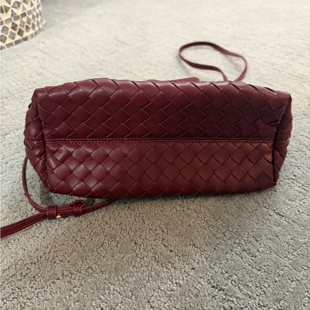 Anthropologie Top Handle Woven Bag - Picture 5 of 6